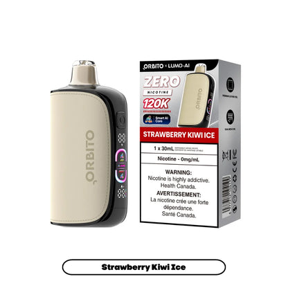 Orbito Lumo AI 120K Disposable Vape Strawberry Kiwi Ice 0mg