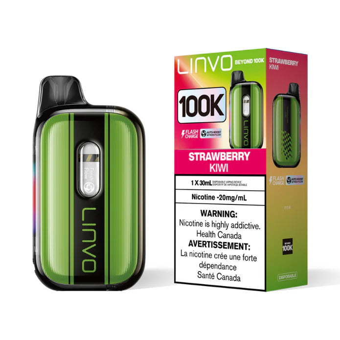 Linvo Beyond 100K Disposable Strawberry Kiwi 30mL 20mg