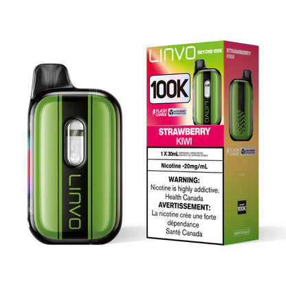 Linvo Beyond 100K Disposable Strawberry Kiwi 30mL 20mg