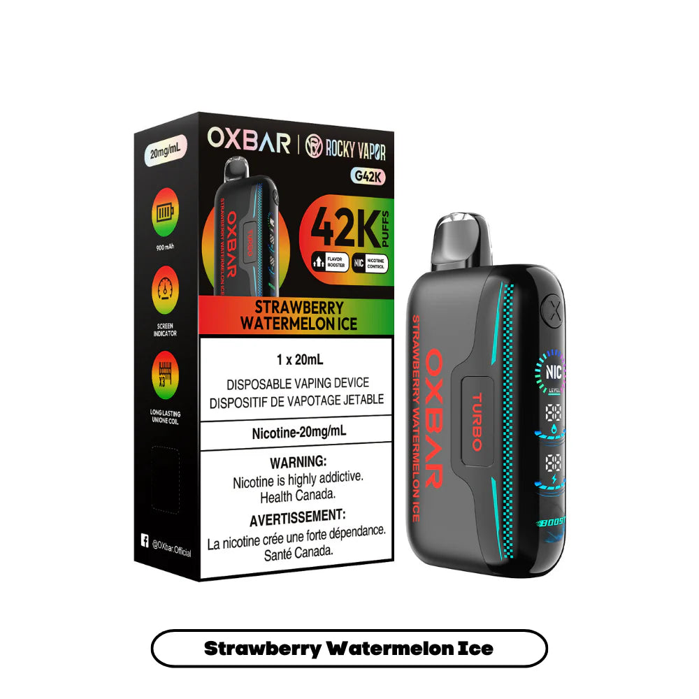 Oxbar G42K Green Grape Lemon disposable vape