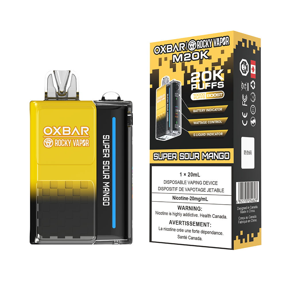 Oxbar M20K Super Sour disposable vape