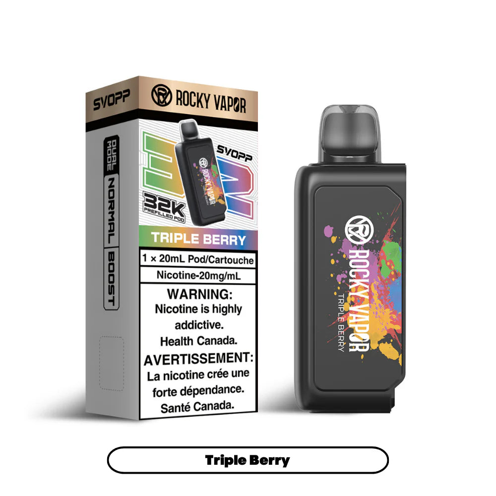 Rocky Vapor SVOPP 32K Pods Triple Berry pod kit