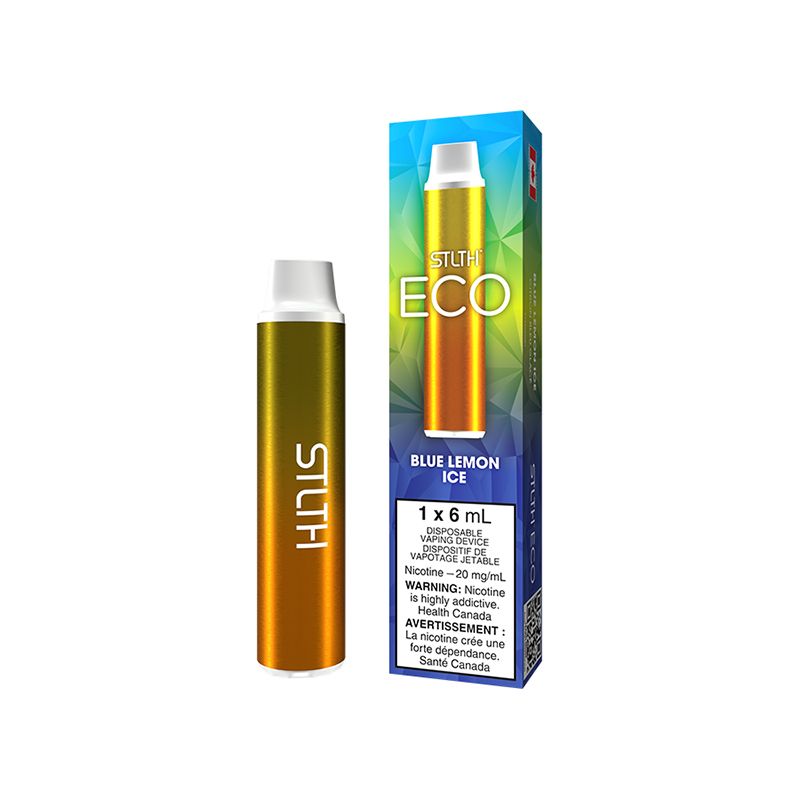 STLTH Eco Disposable Blue Lemon Ice disposable vape