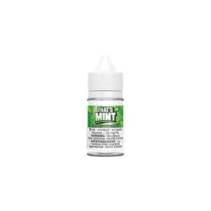 That's MINT! Salt Wintergreen e-liquid