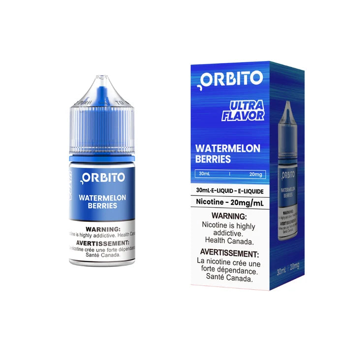 Orbito Salt Nic E-Liquid 30mL Watermelon Berries