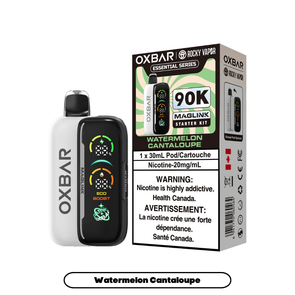 OXBAR Maglink 90K Starter Kit | 90,000 Puffs, 30mL, Reusable Battery Vaping The Way OXBAR Maglink 90K Starter Kit | 90,000 Puffs, 30mL, Reusable Battery Vaping The Way