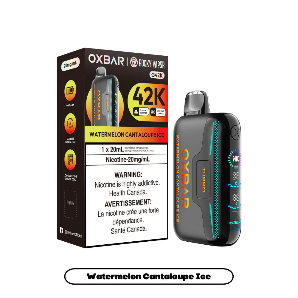 Oxbar G42K Sour Peach G disposable vape