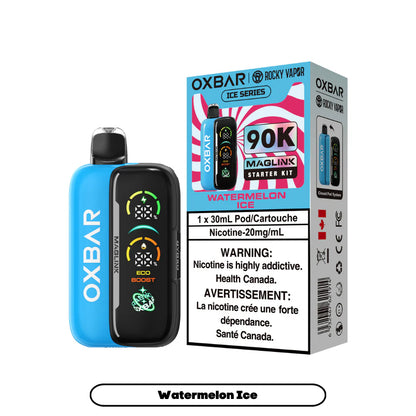 OXBAR vape device and packaging 2