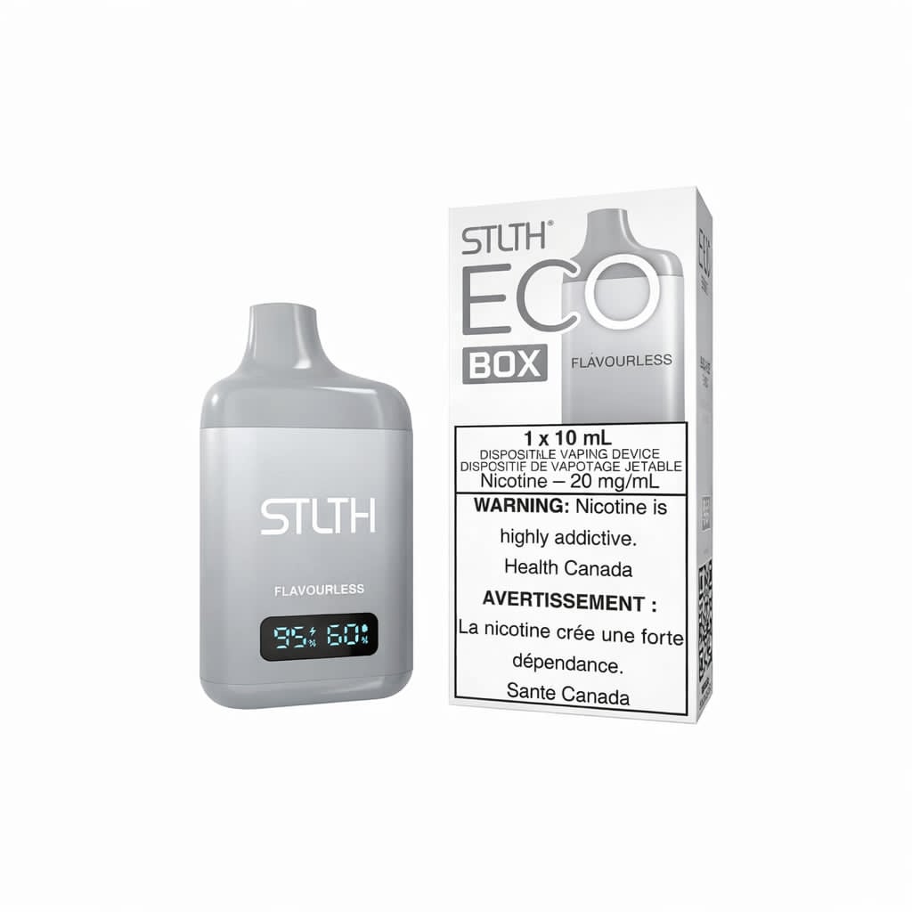 STLTH Eco Box Disposable Blue Razz Ice disposable vape