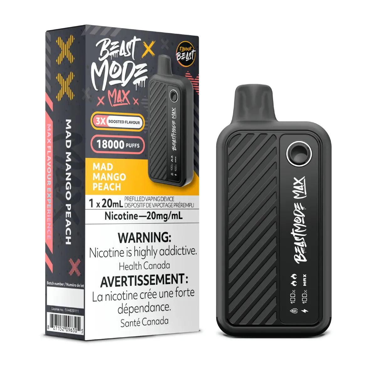 Flavour Beast Mode Max 18K Disposable | Free Shipping Canada Vaping The Way Flavour Beast Mode Max 18K Disposable | Free Shipping Canada Vaping The Way