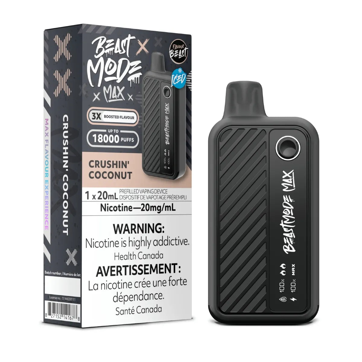 Flavour Beast Mode Max 18K Disposable | Free Shipping Canada Vaping The Way Flavour Beast Mode Max 18K Disposable | Free Shipping Canada Vaping The Way