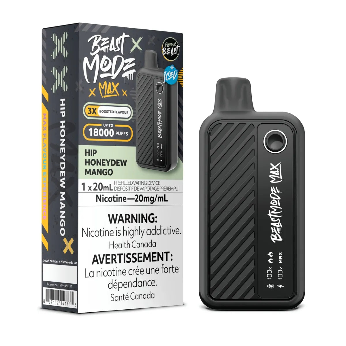 Flavour Beast Mode Max 18K Disposable | Free Shipping Canada Vaping The Way Flavour Beast Mode Max 18K Disposable | Free Shipping Canada Vaping The Way