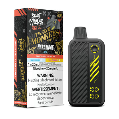 Flavour Beast Mode Max 2 50K Harambae disposable vape