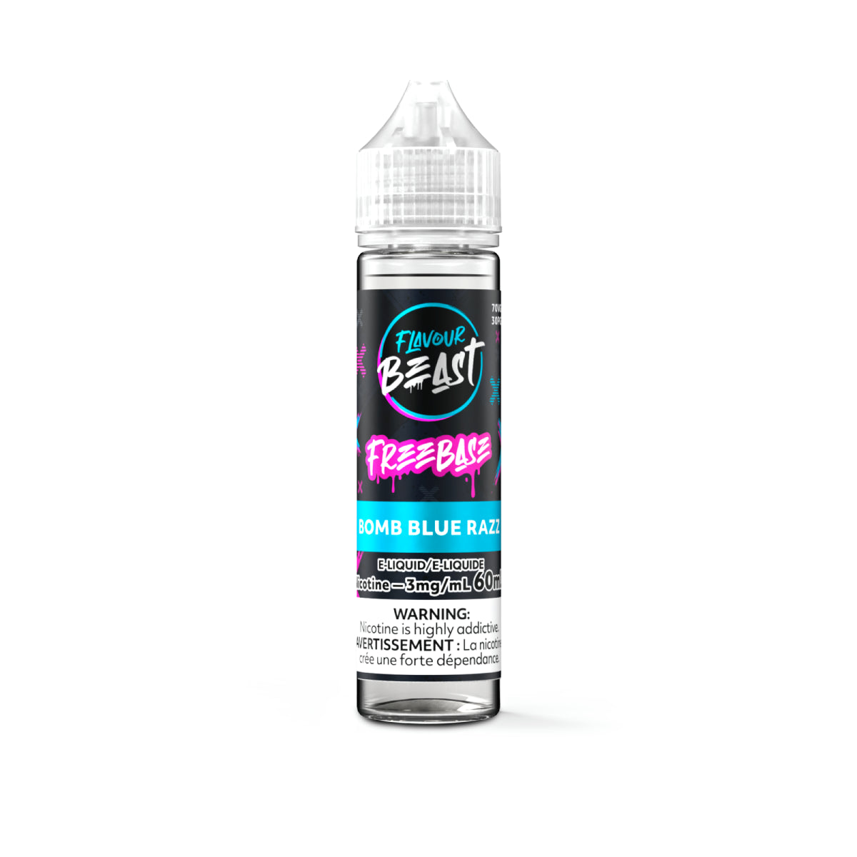 Flavour Beast 60ml E-liquid Bomb Blue Razz e-liquid