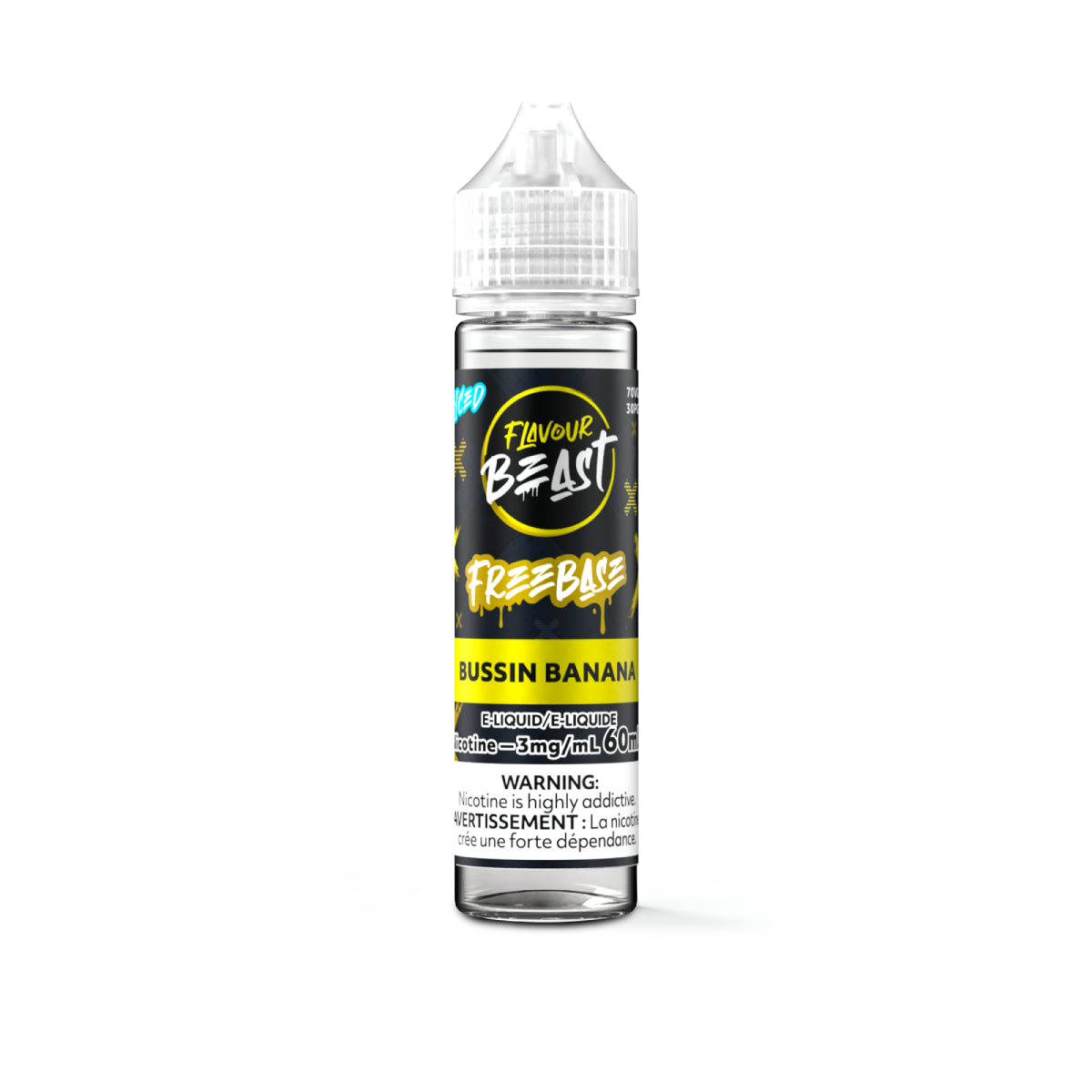 Flavour Beast 60ml E-liquid Bussin Banana e-liquid