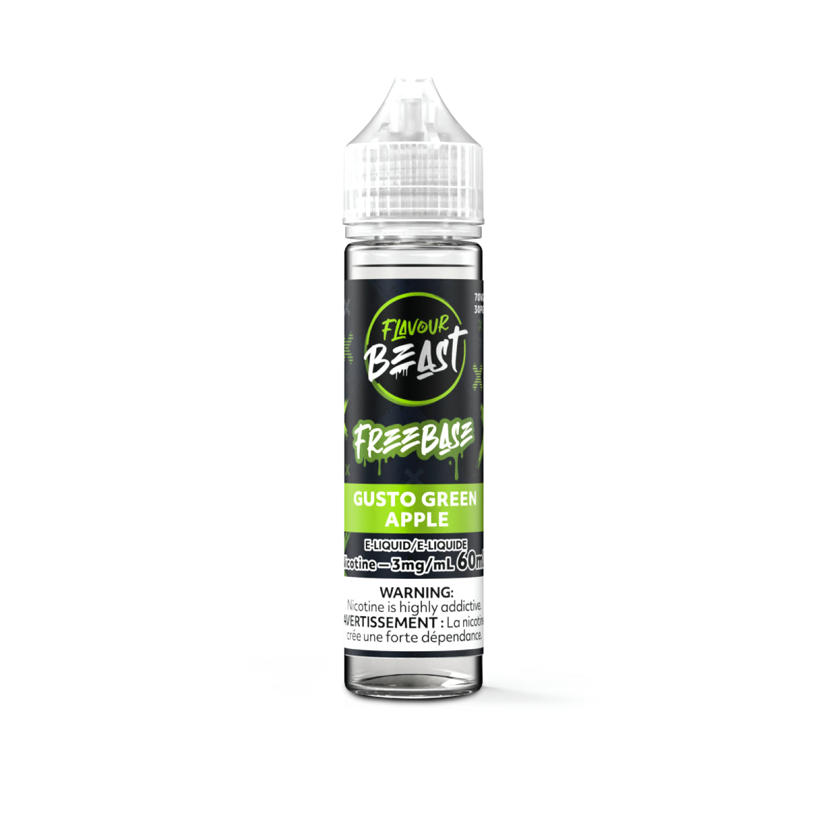 Flavour Beast 60ml E-liquid Gusto Green Apple e-liquid