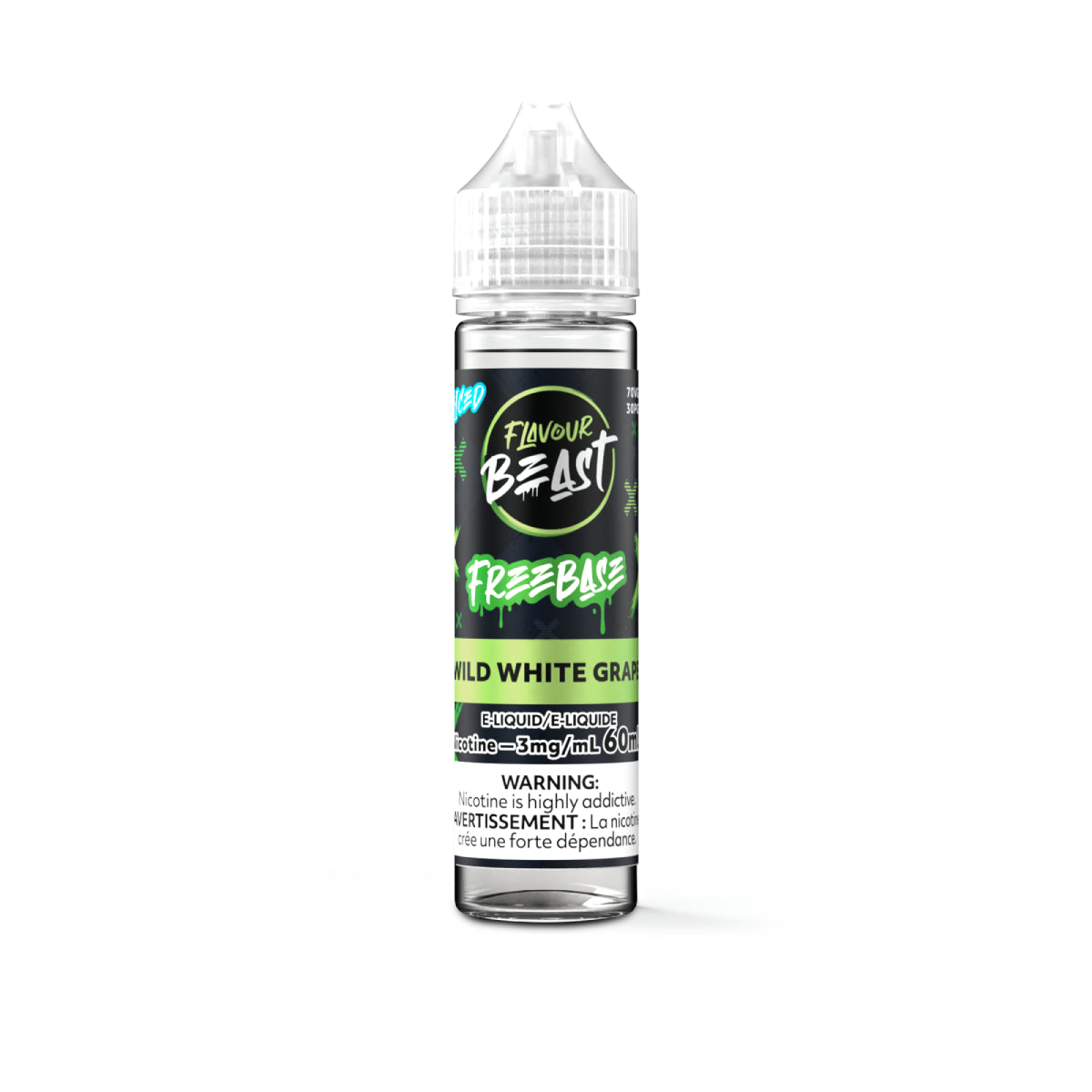 Flavour Beast 60ml E-liquid Wild White Grape e-liquid