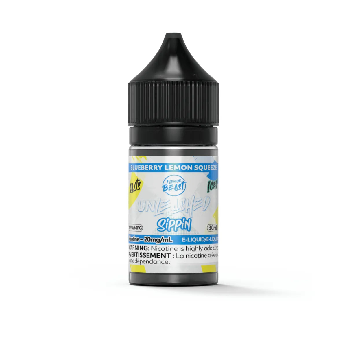 Flavour Beast Unleashed Sippin Series Blueberry Lemon Squeeze e-liquid