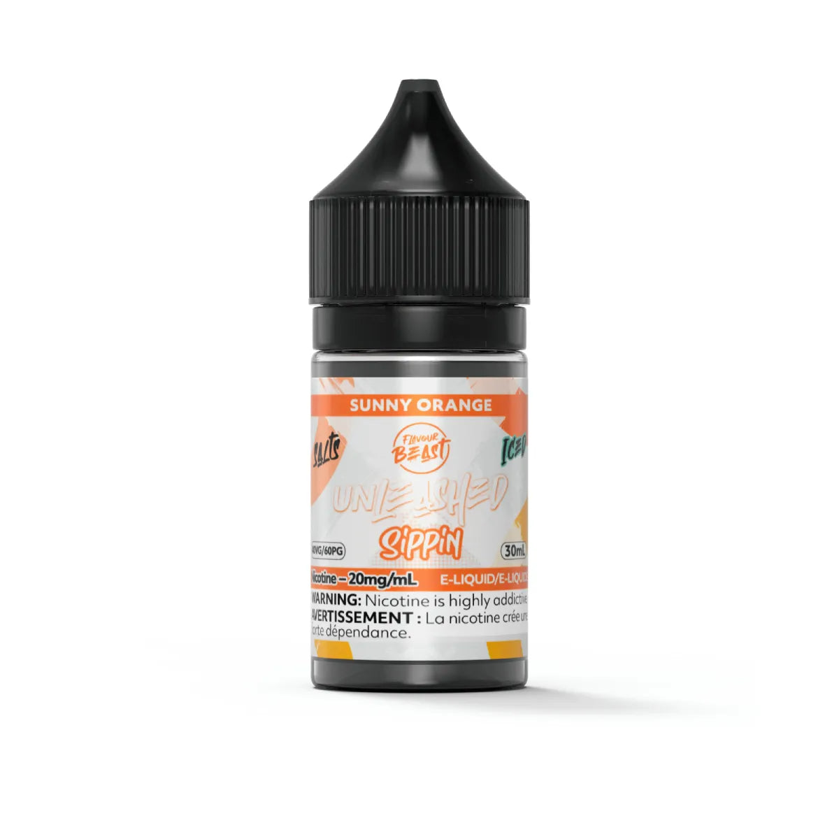 Flavour Beast Unleashed Sippin Series Sunny Orange e-liquid