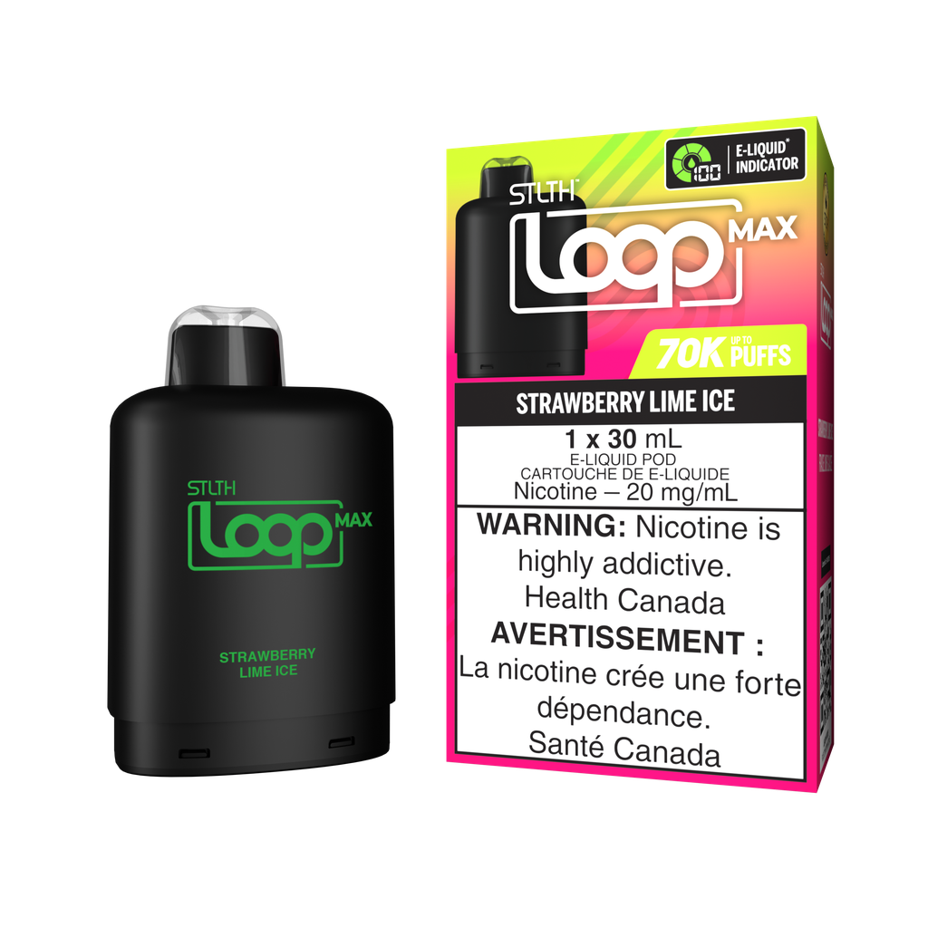 STLTH Loop Max 70K Strawberry Lime Ice