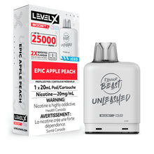 Level X G2 Boost 25K Flavour Beast Unleashed Epic Apple Peach pod