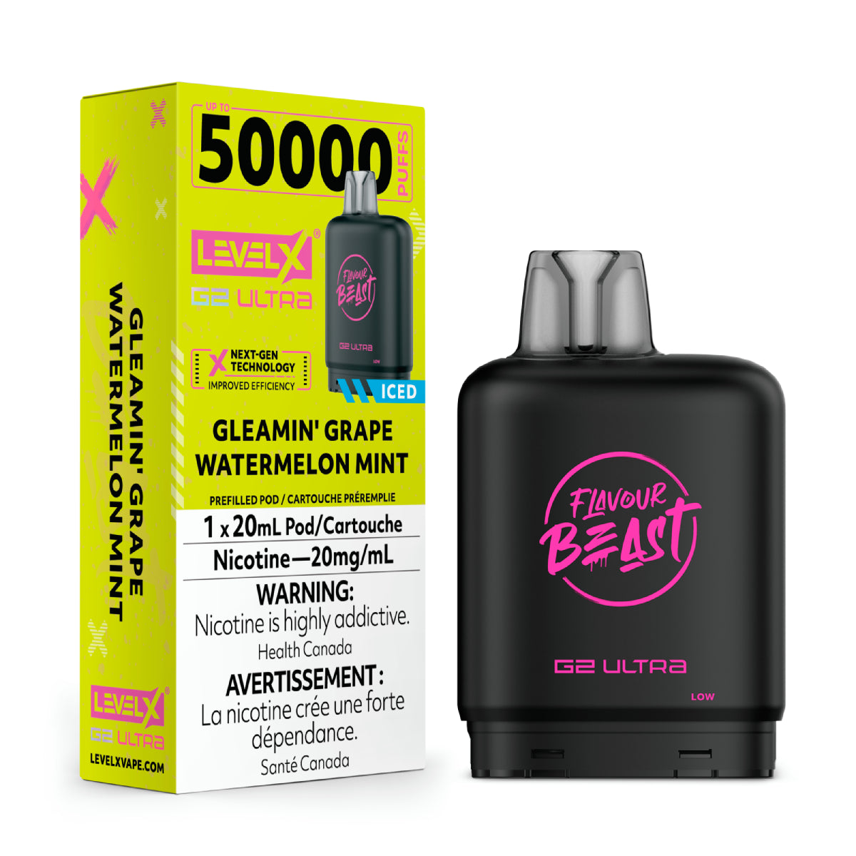 level x vape pod Level X G2 Boost 50K Pods