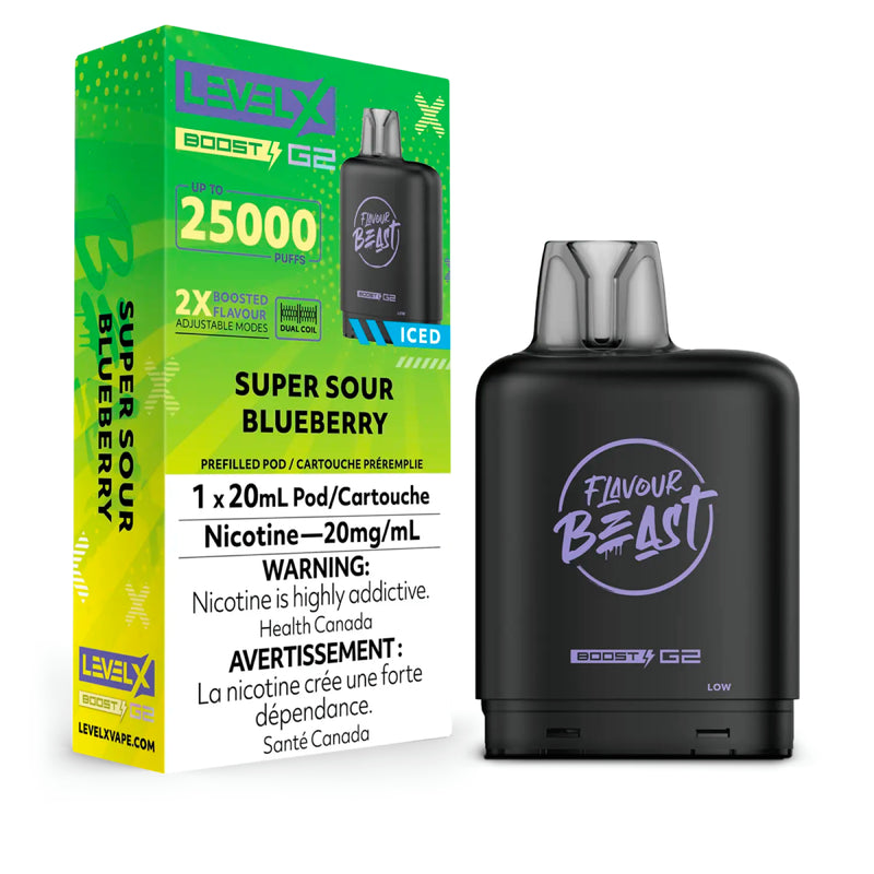 Level X G2 Boost 25K - Flavour Beast Series