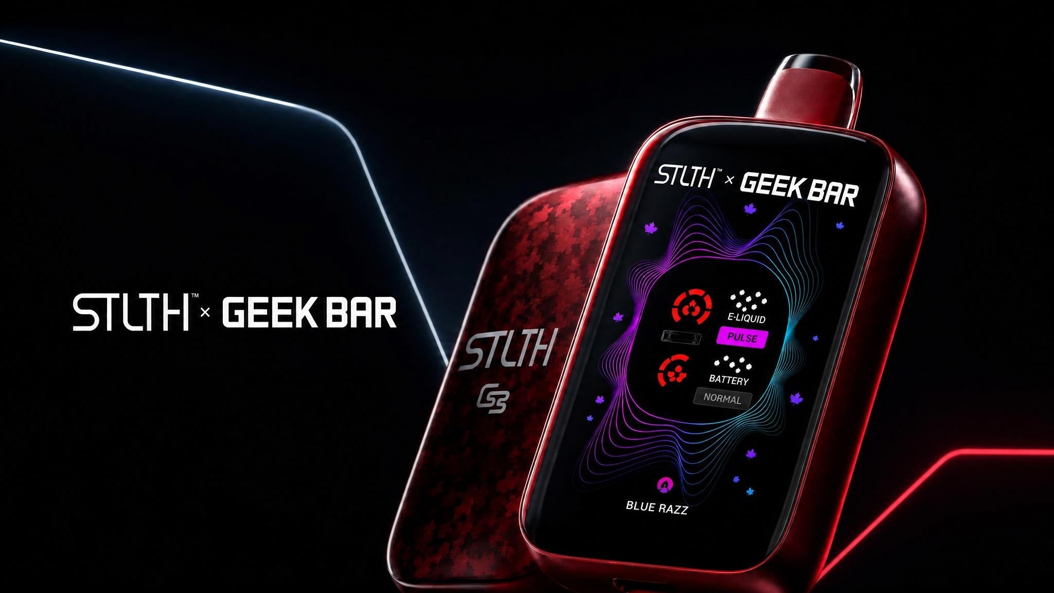 STLTH X GEEK BAR LIMITED EDITION CANADA
