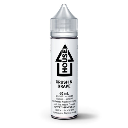House 60ml Freebase E-Liquids Crush'n Grape e-liquid