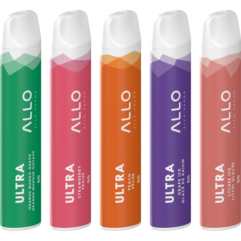 Vaping The Way - Allo Ultra Disposable Bars 800+ PUFF