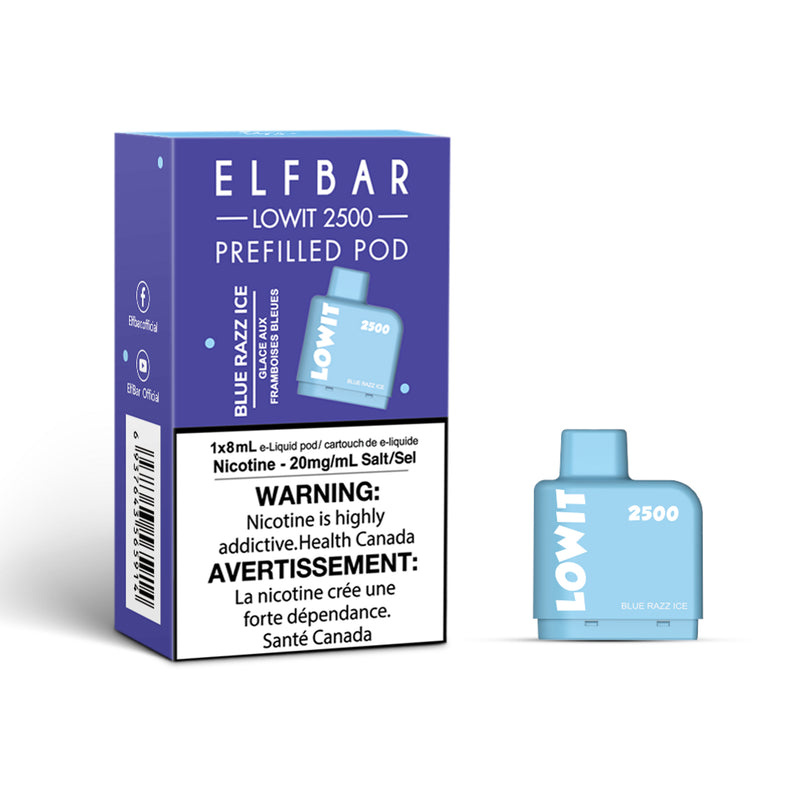 Elf Bar Lowit 2500 Puff Prefilled Pod