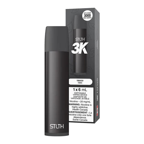 STLTH 3K DISPOSABLE Tobacco vape pod