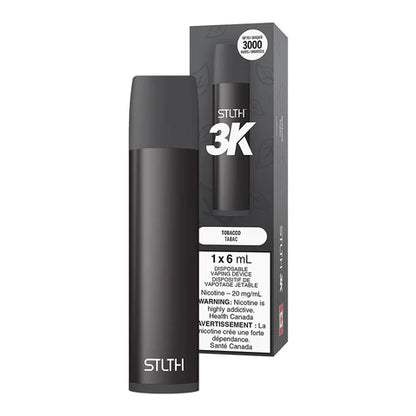 STLTH 3K DISPOSABLE Tobacco vape pod