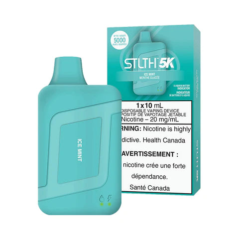 STLTH BOX 5K DISPOSABLE Ice Mint vape pod
