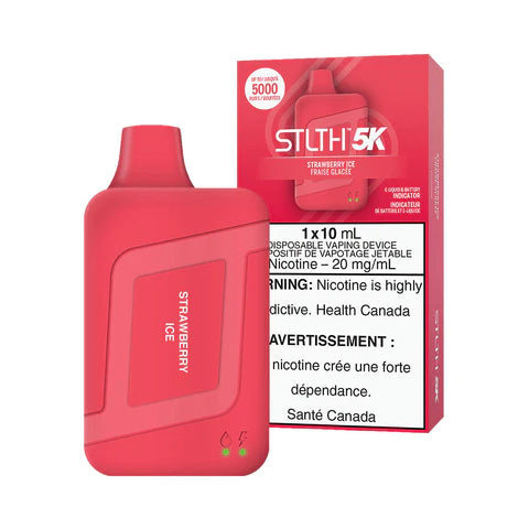 STLTH BOX 5K DISPOSABLE Strawberry Ice vape pod