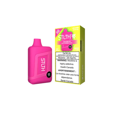 STLTH 8K Pro Disposable Apple Berry Ice disposable vape
