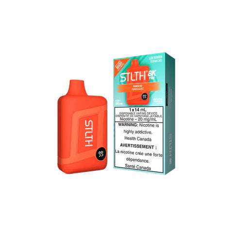STLTH 8K Pro Disposable Juicy Peach Ice disposable vape