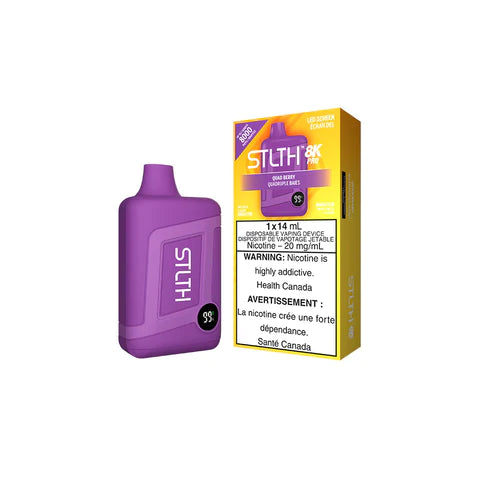 STLTH 8K Pro Disposable Peach Mango Ice disposable vape
