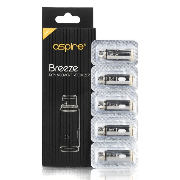 Vaping The Way - Aspire Breeze Coils Replacement Coils (Pack of 5)