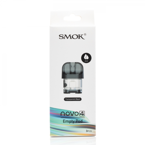 SMOK NOVO 4 REPLACEMENT PODS 3PK Smok Novo 4 Empty Pods Box vape pod