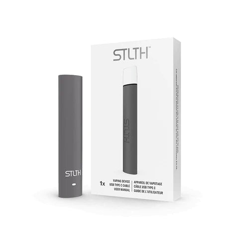 STLTH TYPE-C DEVICE Grey Rubberized vape pod