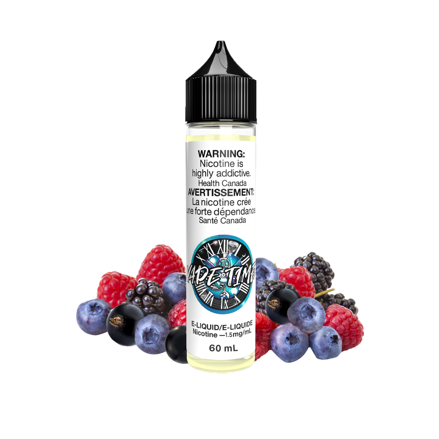 L!X Vape Time E-Liquids Vapetime Quadberry 1. e-liquid